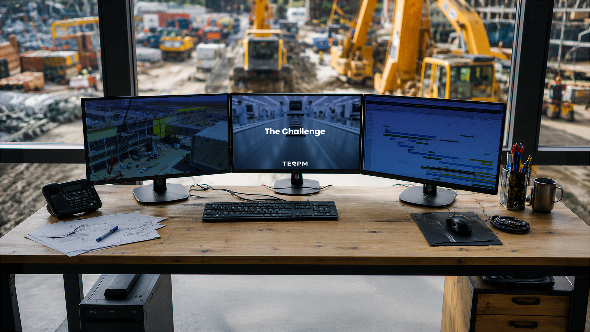 Project control monitors